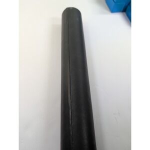 Vintage Craig Huber Kaleidoscope, Handmade Signed, 12.5" Gray Leather